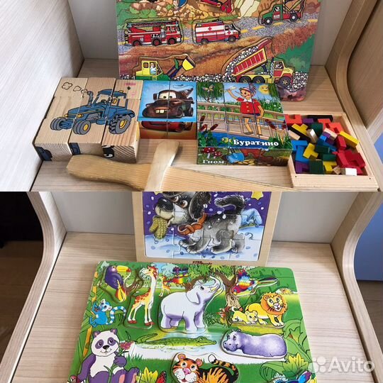 Детские развиваюшие игрушки, конструкторы