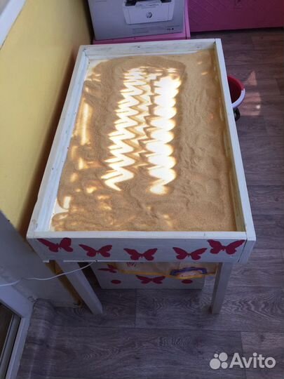 Стол для занятий с песком, с подсветкой