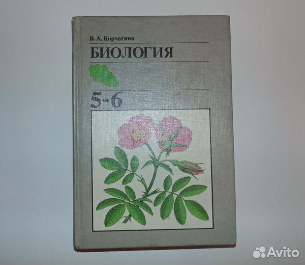 Корчагина Вера. Биология 5-6 класс - 1988 год