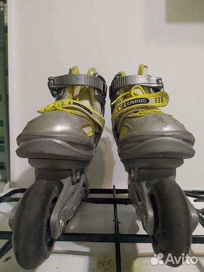 Коньки роликовые раздвижные, размер с 30 по 33-й