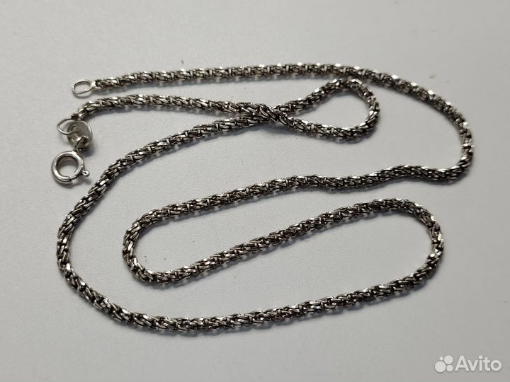 Цепочка цепь серебро 925 Звезда 2 мм / 45 см