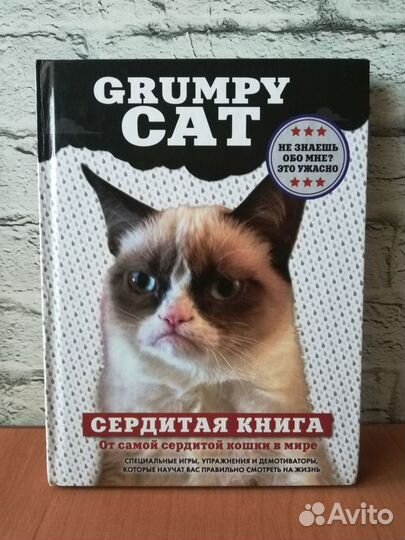 Книга о сердитой кошке