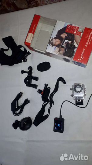 Видеорегистатор/Экшен видеокамера Gembird acam 002