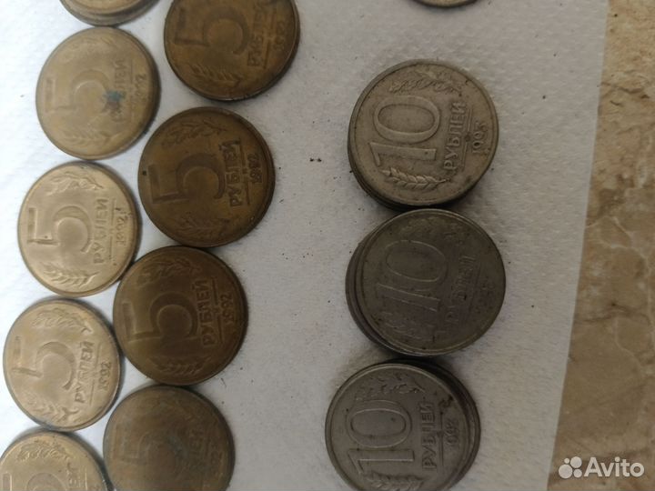 Разные монеты разные года