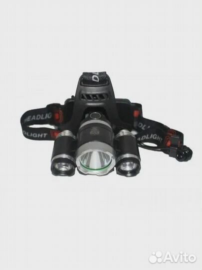 Фонарик налобный High Power Headlamp 3 x Cree T6