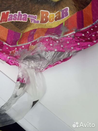 Шары надувные фольгированные, цифра 2