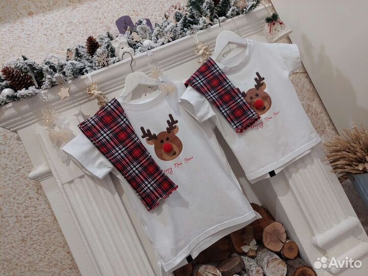 Пижамы для новогодних фотосессий