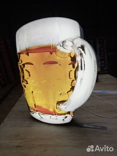 Вывеска пивная кружка