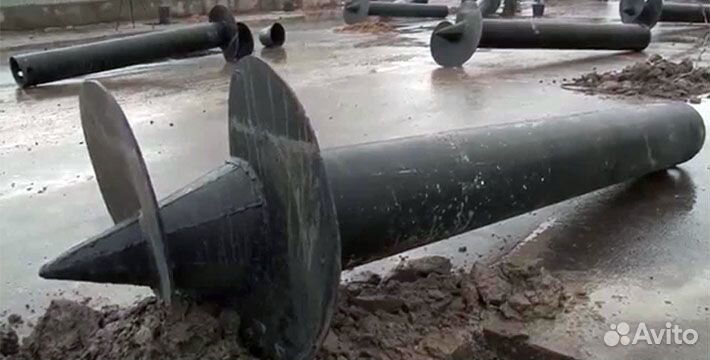 Производство Больших Винтовых свай. 159 /219 /325