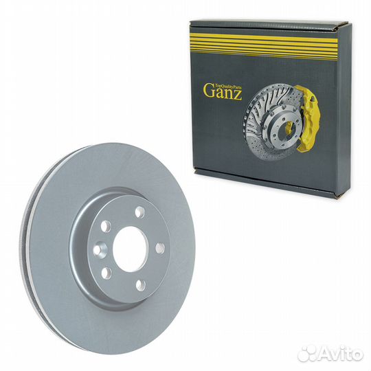 Диск тормозной передний с покрытием ford/volvo/lan