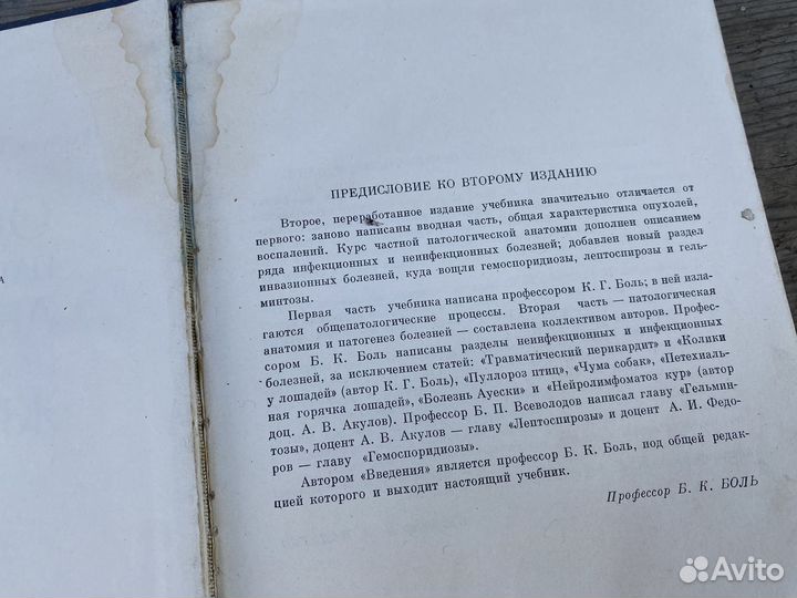 Основы анатомии животных книга 1961 год