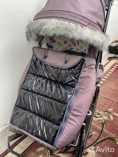 Коляска санки galaxy