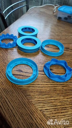 Tupperware формы для печенья 6шт