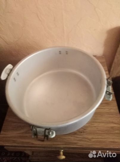 Kастрюля-скopоварка алюминиевая 10 л СССР