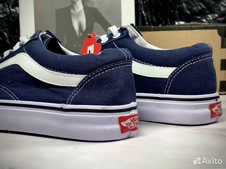 Кеды мужские vans синие