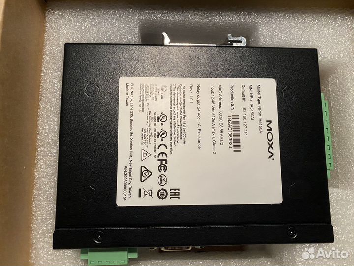 Преобразователь moxa nport ia5150ai (modbus)