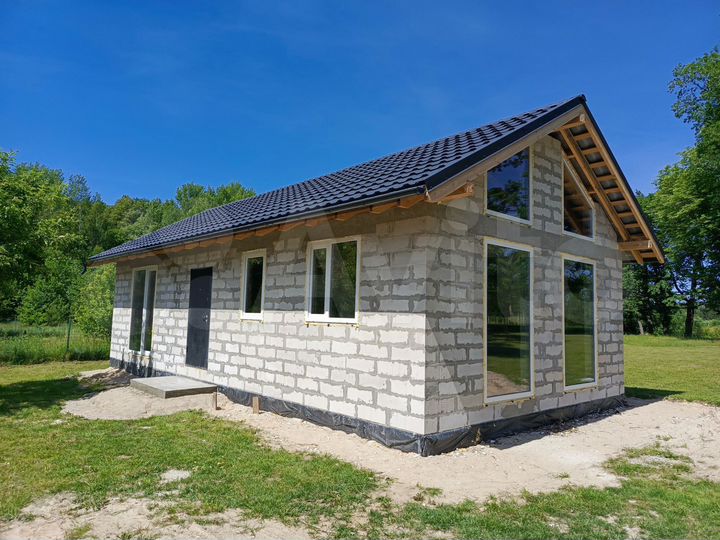 Дом 63,5 м² на участке 6 сот.