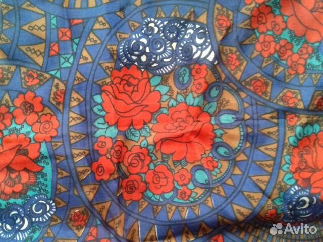 Платок шелковый СССР