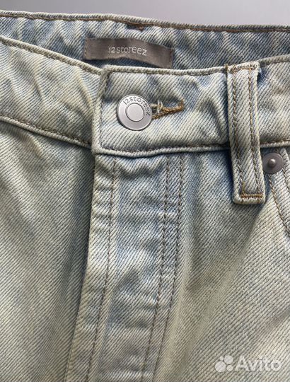 12 storeez прямые джинсы