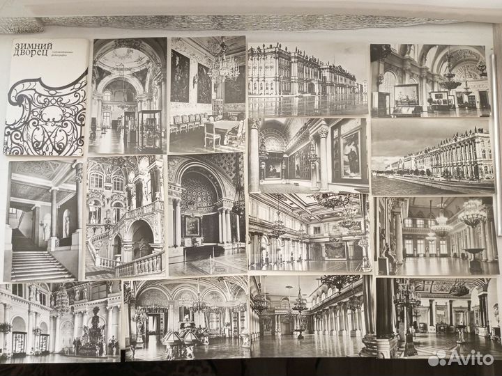 Открытки Наборы Музеи Соборы Ансамбли Ленинград