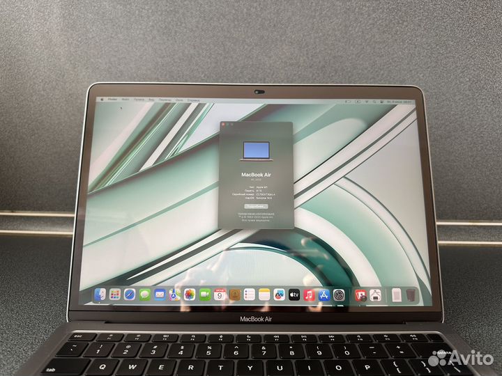 Ноутбук apple macbook air 13 m1 8gb 256gb