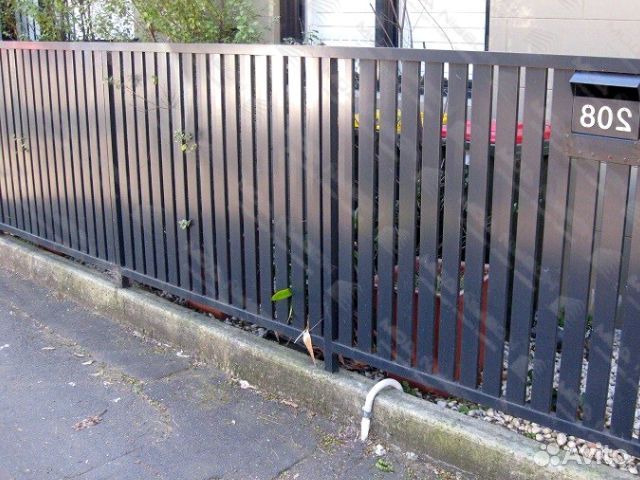 Забор металлический от производителя