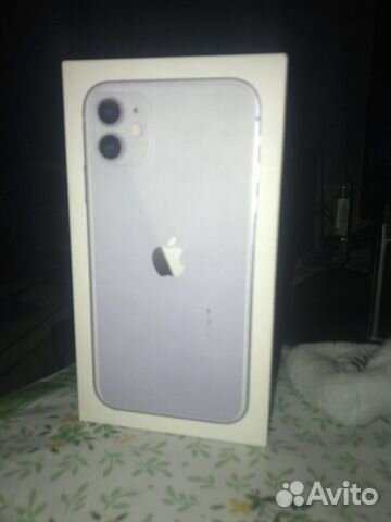 Продам коробку от iPhone 11 purple 64gb