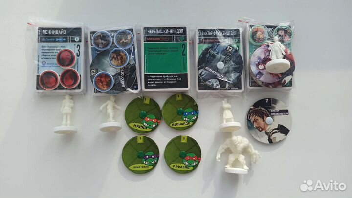 Распродаю коллекцию фанатских колод Unmatched