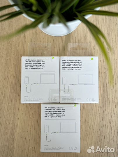 Кабель на iPhone с type-c от Apple