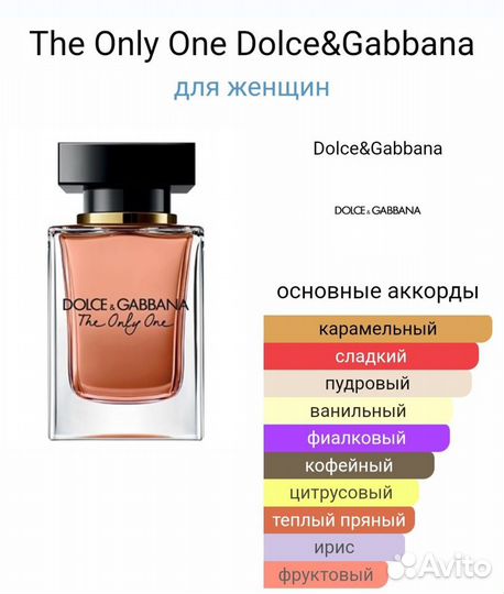 Dolce Gabbana The only One