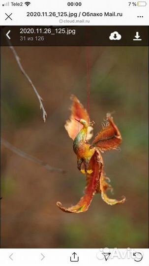 Ватные елочные игрушки