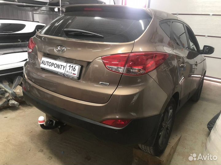 Фаркоп Хендай ix35 съемный шар