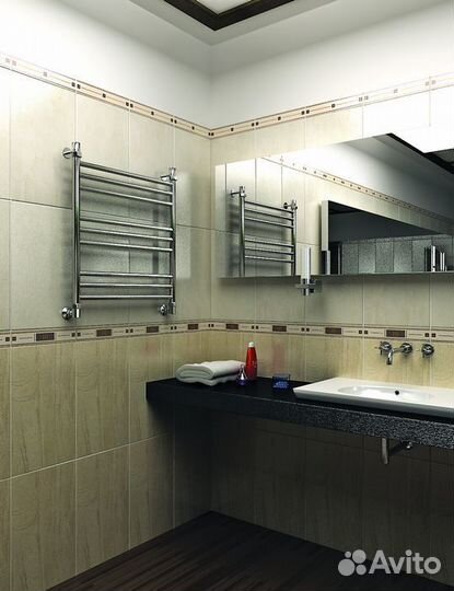 Водяной полотенцесушитель Тера богема псб-24-14 600х800