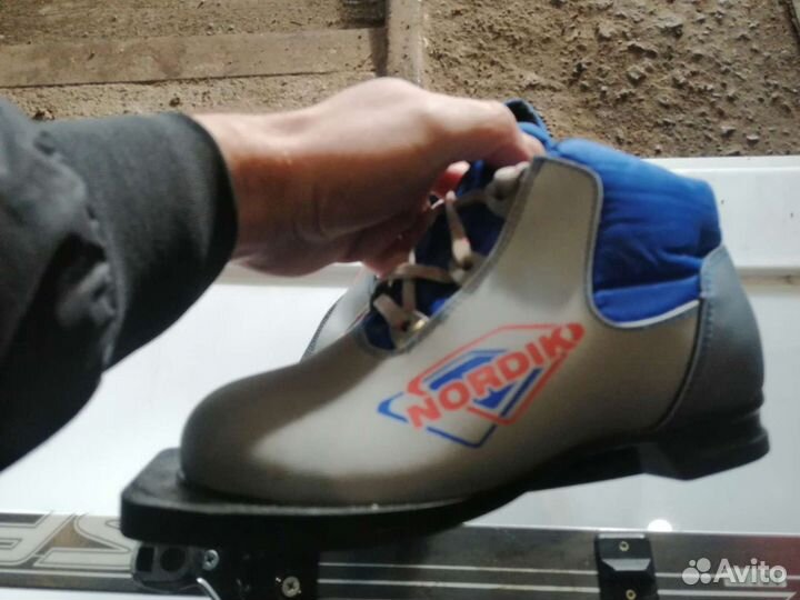 Лыжи +ботинки