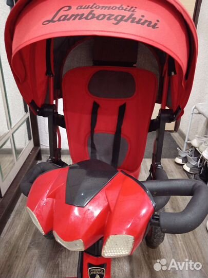 Велосипед трехколесный lamborghini