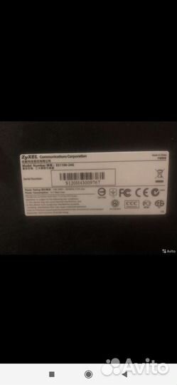 Коммутатор Zyxel es1100-24G