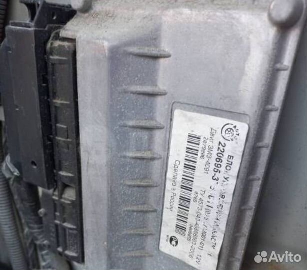 Двигатель змз 409 евро 3