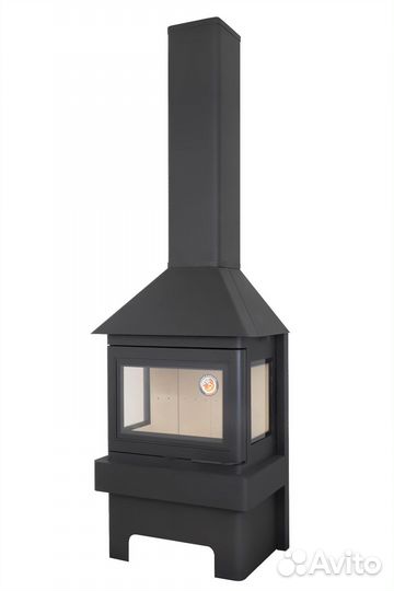 Камин прага три стекла