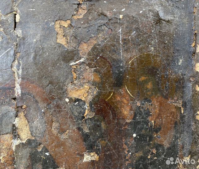 Икона Воскресение Сошествие в Ад 17 век