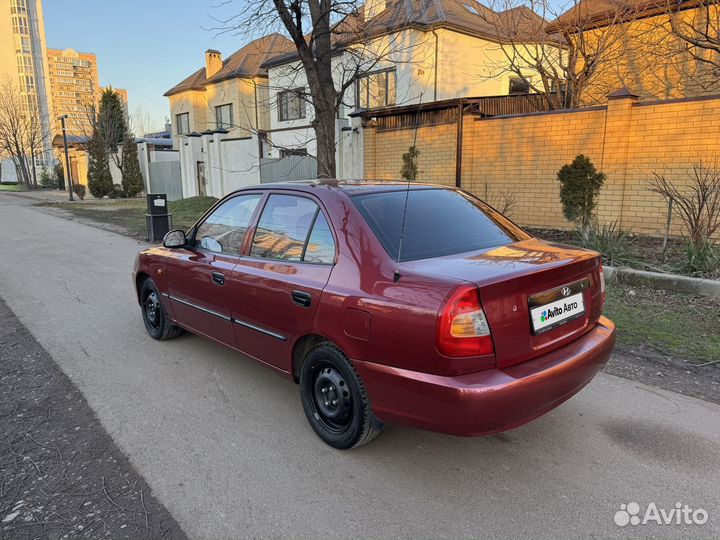 Hyundai Accent 1.5 МТ, 2006, 219 000 км