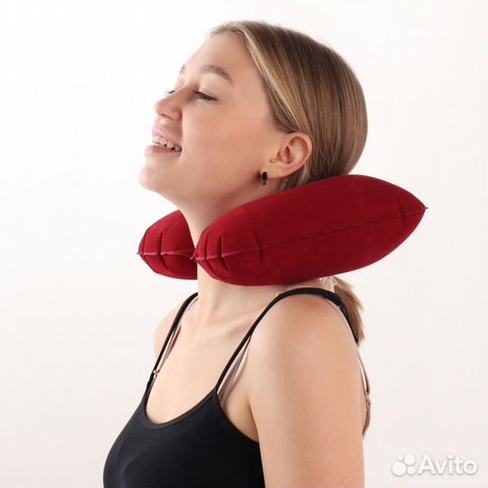 Подушка-воротник надувная