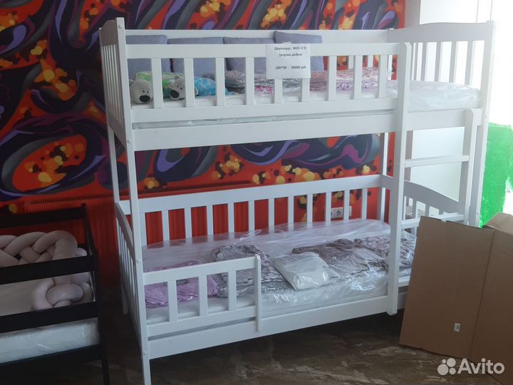 Детская кровать двухэтажная