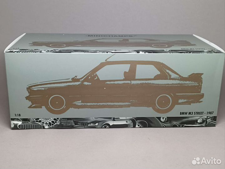 BMW M3 E30 Street 1:18 Minichamps