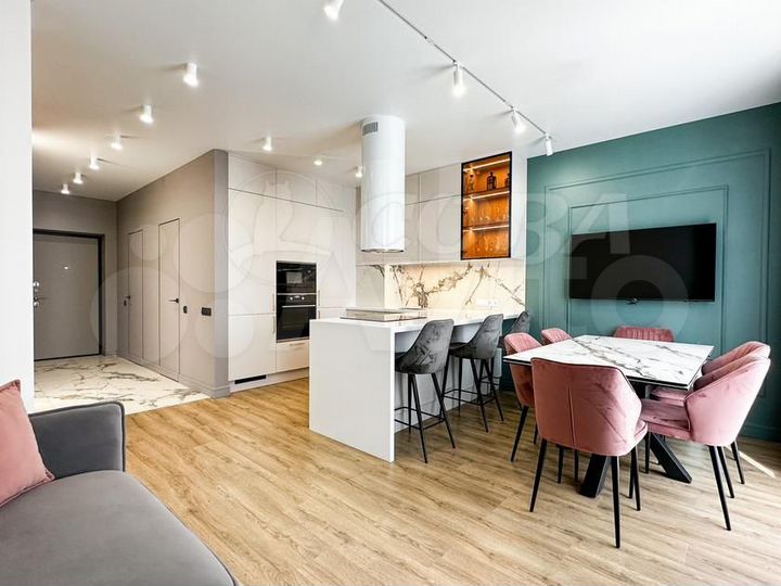 3-к. квартира, 86,2 м², 2/24 эт.