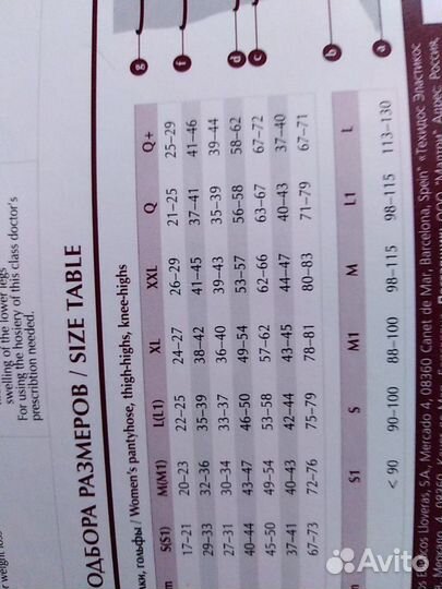 Колготки компрессионные 2степени компрессии