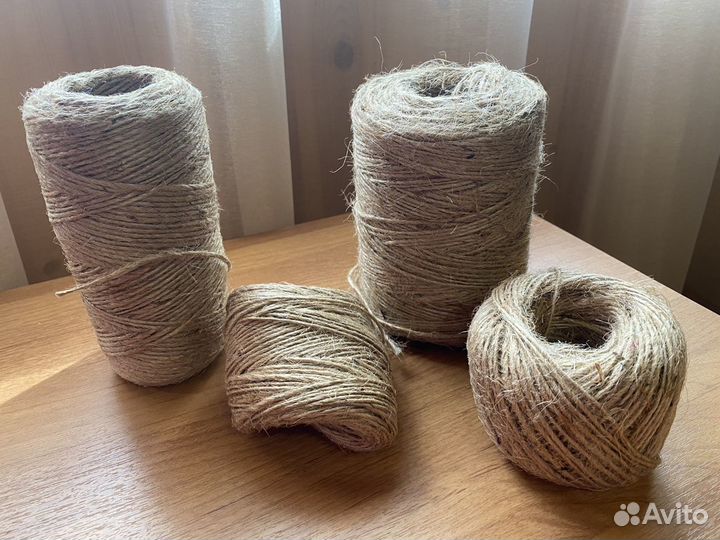 Шпагат джутовый для растений