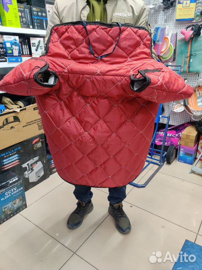 Накидка на скутер для курьеров