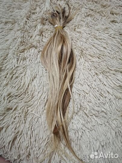 Волосы натуральные бу от 35 до 45 см