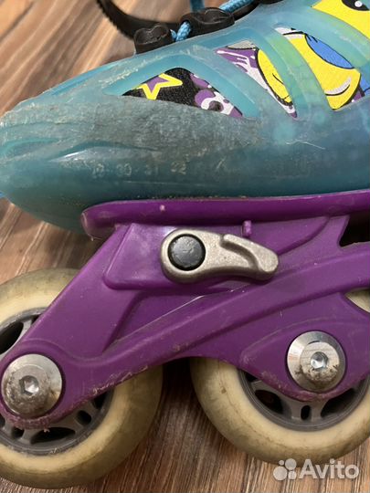 Ролики раздвижные 28-31 р