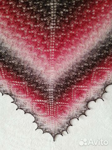 Шаль шерстяная